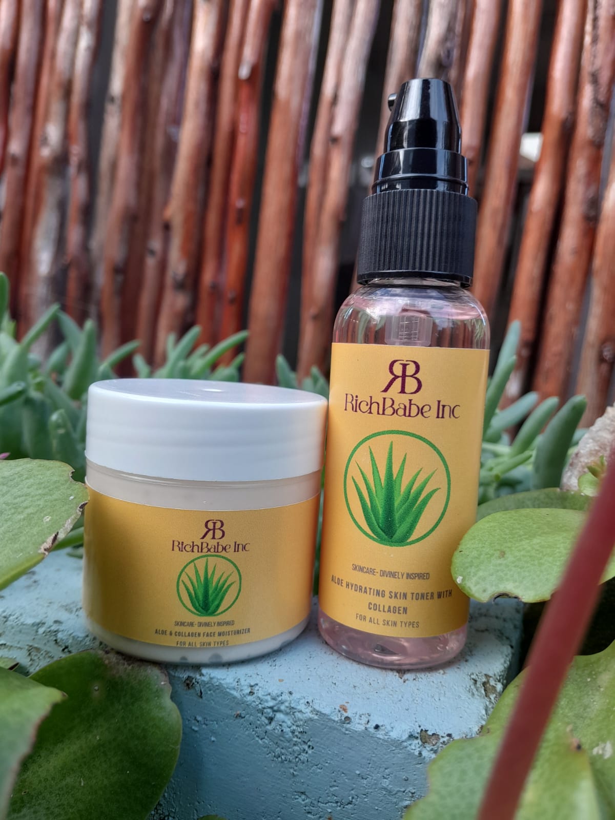 Aloe & Collagen Toner + Aloe & Collagen Moisturizer
