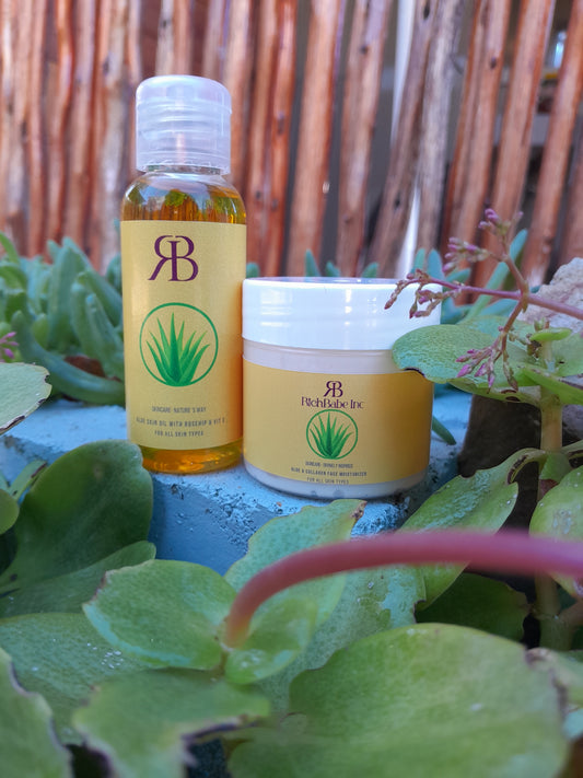 Aloe & Collagen Morning Moisturizer + Aloe & Rosehip Night Oil