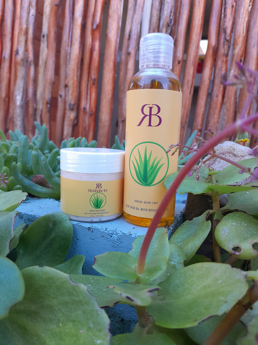 Aloe & Collagen Morning Moisturizer + Aloe & Rosehip Night Oil