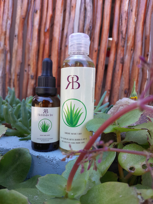 Aloe & Niacinamide Serum + Aloe & Jojoba Oil