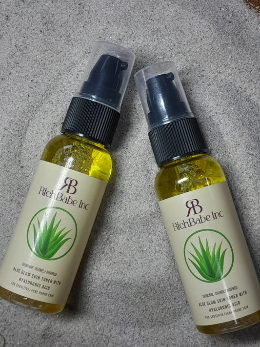 Aloe Glow Skin Toner with Hyaluronic Acid