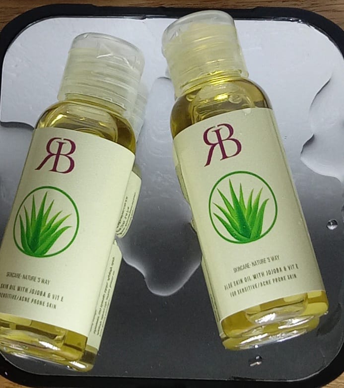 Aloe Skin Oil with Jojoba and Vit E