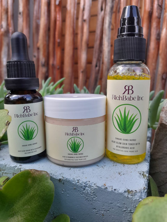 Aloe & Hyaluronic Acid Toner + Aloe & Niacinamide Serum
